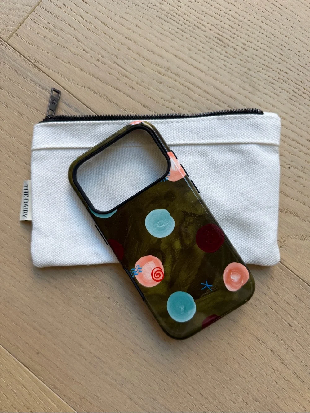 NEW - The Dairy - Olive Spot iPhone 17 Pro Case